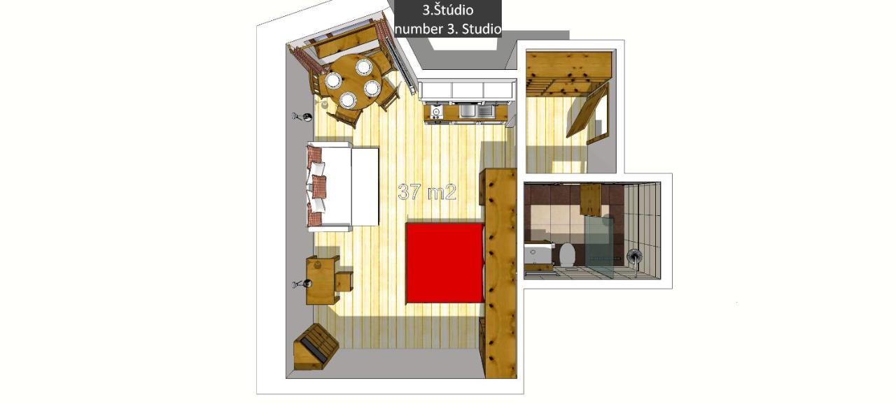 Apartmán Quota 1010 Vysoké Tatry Exteriér fotografie