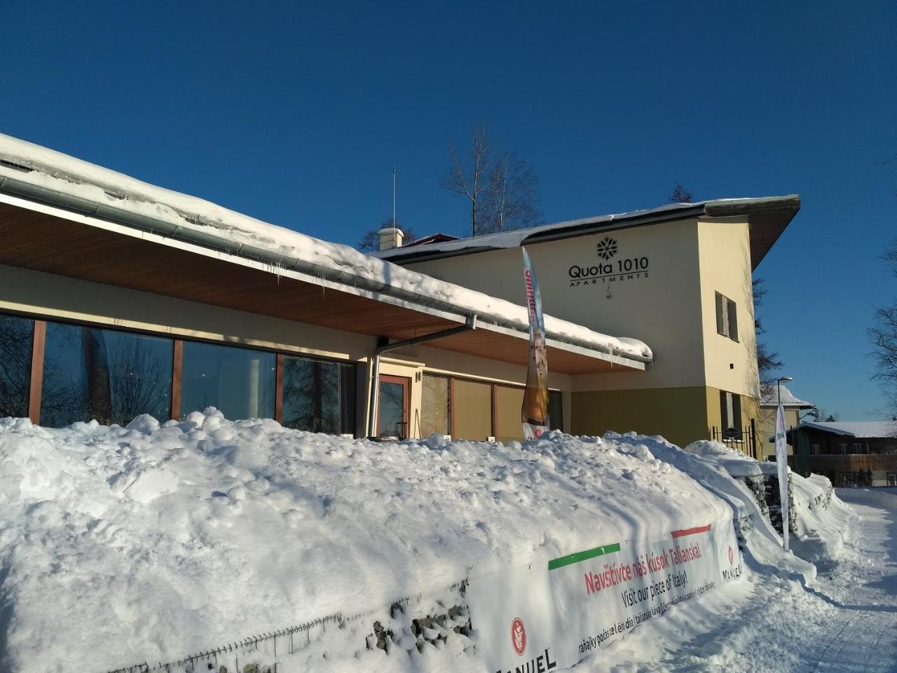 Apartmán Quota 1010 Vysoké Tatry Exteriér fotografie